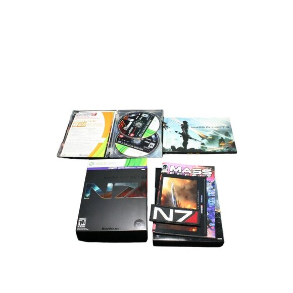 Mass Effect 3 Collector's Edition Steelbook Xbox 360 Complete In Box CIB TESTED - Picture 2 of 9